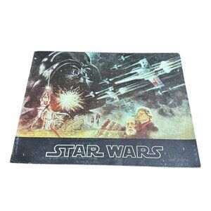 Star Wars 1977 Original Movie Program A New Hope Episode IV 11.25" x 9"